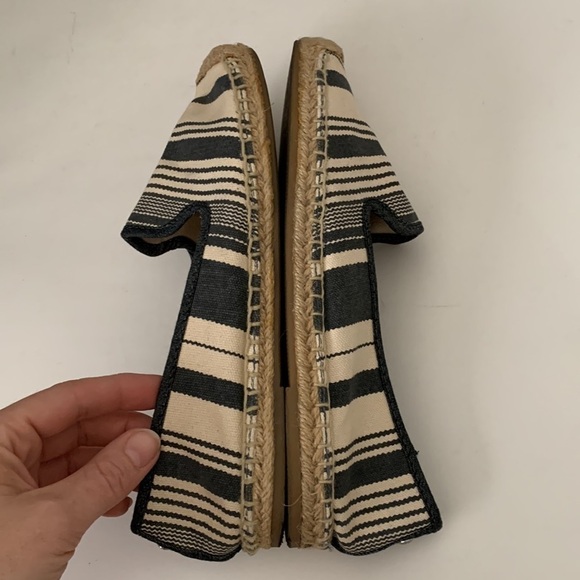 G.H. Bass Canvas Striped Jute Jenna Flats - Picture 5 of 12